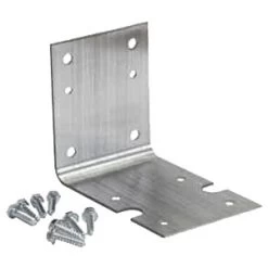 Pentek Big Blue Housing Bracket And Screws, Zinc Plated Carbon Steel