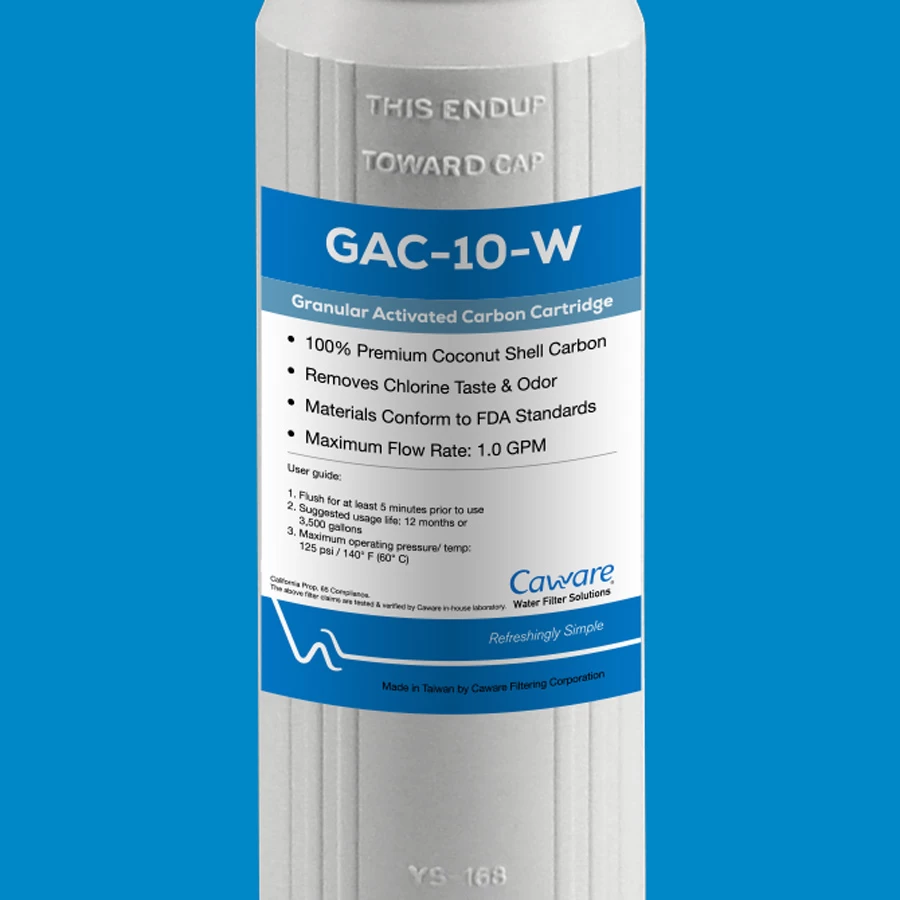 10″ X 2-1/2″ Granular Activated Carbon Cartridge 2 10″ X 2-1/2″ Granular Activated Carbon Cartridge - Image 2