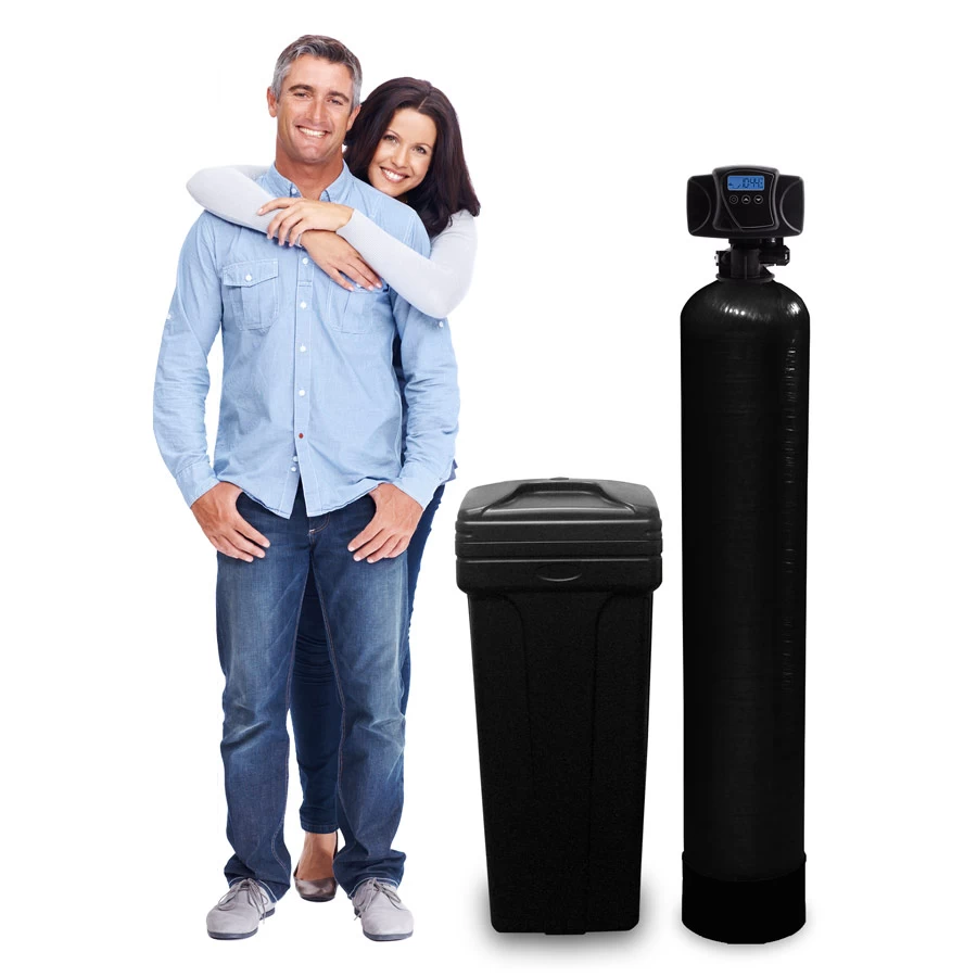 H2O 1.5 Cu. Ft. Fleck Water Softener 5600SXT With Digital Timer Control 1 H2O 1.5 Cu. Ft. Fleck Water Softener 5600SXT With Digital Timer Control