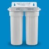 Inline Twin Housing Under-sink Filter W/ Pentek LR-FB10 Cartridge