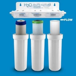 Triple Housing Under-sink Filter W/ Pentek LR-FB10 Cartridge -Aqua Clean Shop H2O RUS 300 4