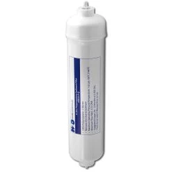 H2O Filter Warehouse 11″ X 2-1/2″, 5 Micron Polypropylene Inline Filter W/ 1/4″ Quick-Connect Fittings