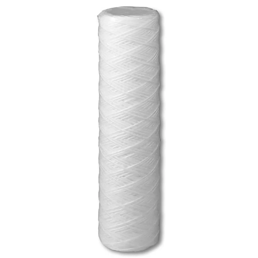 Shelco 10″ X 2-1/2″ (1, 5, 10, 20 Or 50 Micron) String Wound Polypropylene Cartridge 1 Shelco 10″ X 2-1/2″ (1, 5, 10, 20 Or 50 Micron) String Wound Polypropylene Cartridge