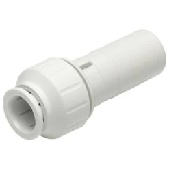 John Guest 1″ X 3/4″ CTS Reducer (White Polypropylene)