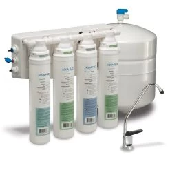 Reverse Osmosis Home System 50 GPD, Aqua Flo Quick-Change, Hydrotech QCRO4V-50