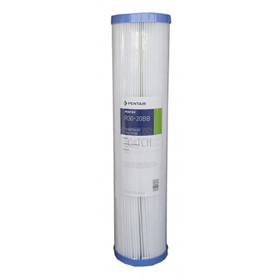 Pentek R30-20BB 20″ Big Blue, 30 Micron Pleated Polyester Cellulose Cartridge 1 Pentek R30-20BB 20″ Big Blue, 30 Micron Pleated Polyester Cellulose Cartridge