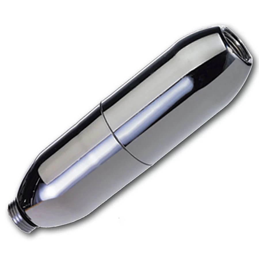 H2O International Handheld Shower Inline Filter With Chlorine Removal System (Chrome Finish) 1 H2O International Handheld Shower Inline Filter With Chlorine Removal System (Chrome Finish)