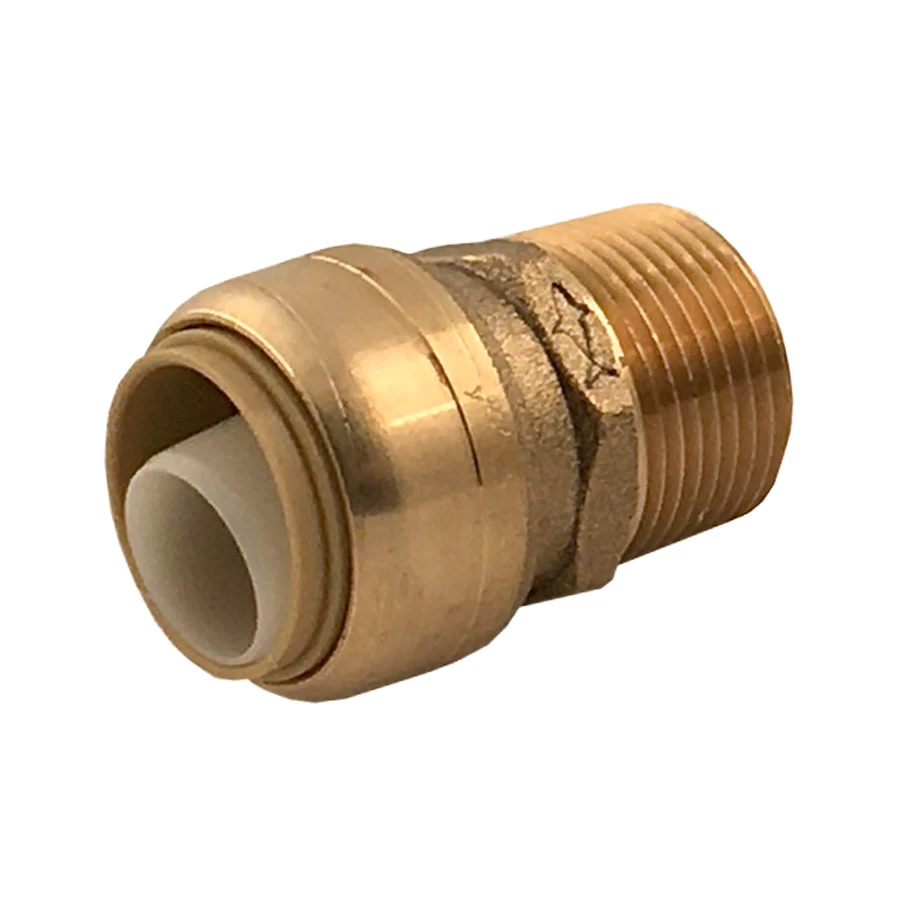 SharkBite 3/4″ X 3/4″ MNPT Straight Male Connector 1 SharkBite 3/4″ X 3/4″ MNPT Straight Male Connector