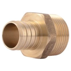 SharkBite 1″ X 1″ MNPT Threaded PEX Male Adaptor, Lead Free