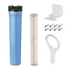 Ultraviolet Sterilizer 3/4″ Ports System: 20″ X 2-1/2″ Blue 5 Micron Sediment Filter Kit