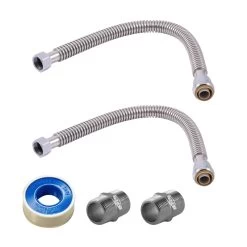 Water Filtration System Whole House Installation Kit For 1″ Systems