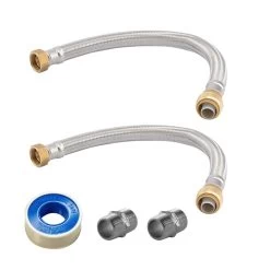 Water Filtration System Whole House Installation Kit For 3/4″ Systems